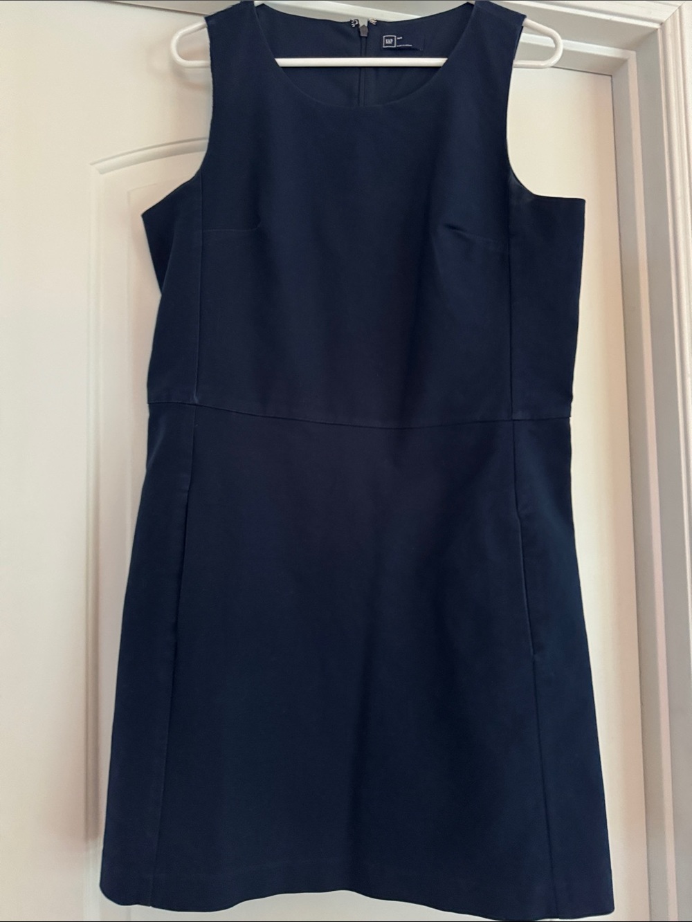 GAP Navy Sleeveless Sheath Dress